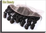 Lace Frontal Guarenteed Virgin Human Hair Extension Natural Wave 8"-20" inch