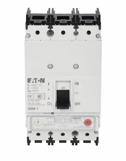 Eaton NZMB1 series NZMB1-A80 MCCB molded case circuit breaker rated current 25A