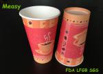 20 oz customised personalised paper cups American Standard , 600ml