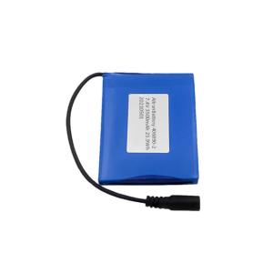 China 2S1P Lithium Polymer Battery 7.4 V 3500mAh LiPo Battery Pack factory