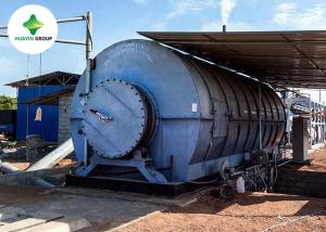 China Turnkey Project Mobile Pyrolysis Unit Germany Plastic Waste To Fuel factory