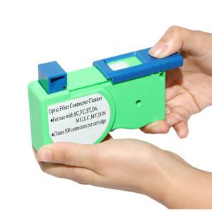 China 500 Times FTTH Optical Fiber Connector Cleaner factory