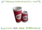 Drinking Insulated Paper Cups for Single PE coated , Insulated Coffee Cups