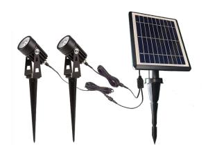 China Low Voltage Solar Landscape Spotlights 5W Outdoor IP65 Waterproof factory