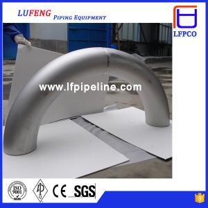China Mirror or Satin Pipe Elbow Pemco 90 Degree Stainless steel elbow for Staircase Railing factory