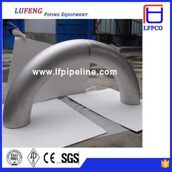 Mirror or Satin Pipe Elbow Pemco 90 Degree Stainless steel elbow for Staircase