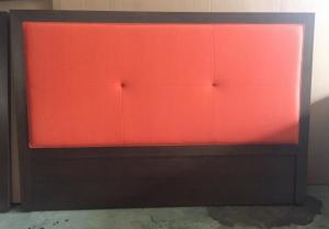 China wooden king upholstery headboard with power hubs and night stand ,casegoods, hotel furniture,casegoodsHD-0073 factory
