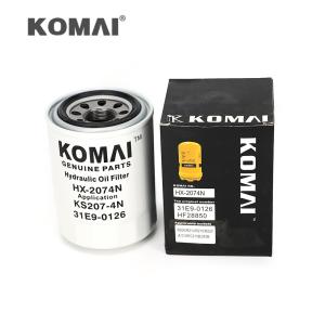China Hyundai Hydraulic Oil Filter 14524170 31E9-0126A 31E9-0084 31K6-01320 31E9-0126 factory