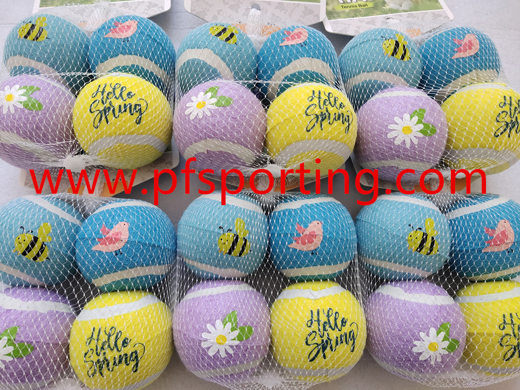 Manufacturers Cheapest OEM Professional Wholesale Interactive Pet Dog Rubber Tennis Ball Dog Toys