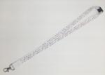 20MM White Custom Dye Sublimaion Lanyards For Exhibition Show