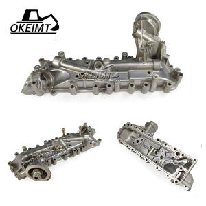 China Aluminum Die Casting Oil Cooler Cover 8-98068-164-1 For Isuzu 4JJ1 factory