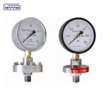 Tri Clamp Membrane Pressure Gauge Stainless Steel Case 100mm