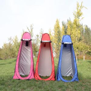 China Instantly Pop Up Toilet Shower Tent Straight Bracing Type factory