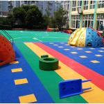 Suspended Interlocking Sports Tiles Pp Plastic Basketball Court Floor