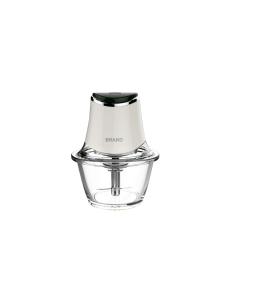 China Plastic Electric Food Chopper 5 Cup 1.2L Glass Bowl For Meat / Vegetables factory