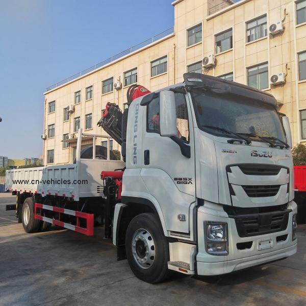 ISUZU Giga Sany Palfinger Folding Manufacturer Hydraulic Truck Mounted Cranes