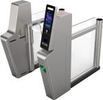 304 Stainless Steel Dry Contact Indoor Swing Border Control Speed Gate With