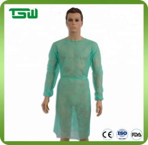 China Spunbound Nonwoven Disposable Patient Gowns CE FDA Approved factory