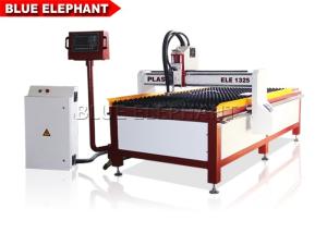 China 1300 * 2500 Inverter Plasma Cutting Machine Desktop Cnc Cutter Ucancam Software factory