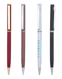 China low price metal hotel pen with logo printing for advertising use factory