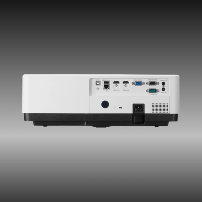 6500 Lumens Laser Projector with Lens Shift Keystone Correction and Edge