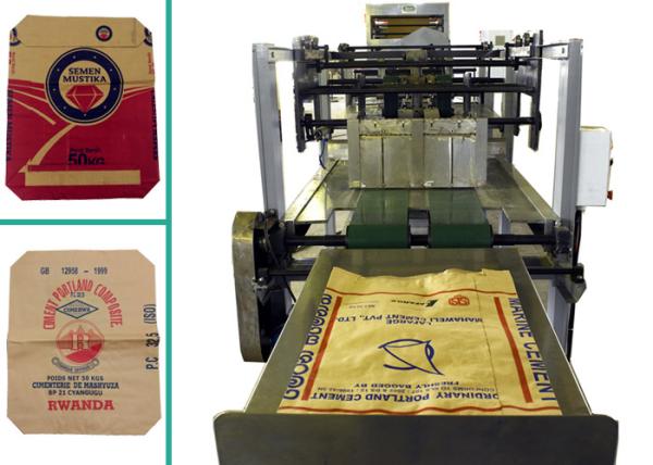 1300mm Valve Sheet Reel Bottom Sealing Heavy Duty Bag Making Machine for Cement