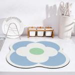 Table Decoration Accessories Type Non Slip Dish Drying Mat for Kitchen Counter
