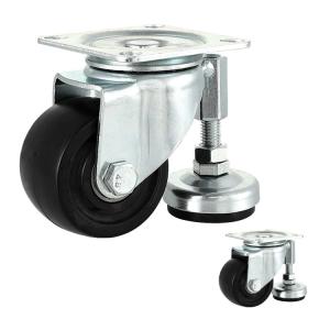 China 350kg Loading PA 3 Inch Heavy Duty Swivel Casters With Feet Cups factory