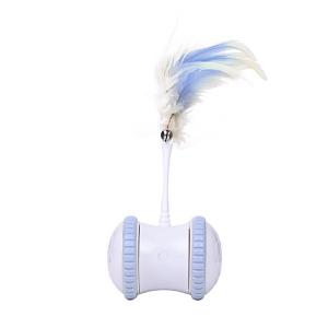 China Electronic Intelligent Cat Tumbler Toy With Feather factory
