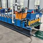 Durable 45# Steel Rollers Metal Roof Forming Machine With 3Kw Hydraulic Station