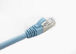 China Shielded SSTP Category 7 Ethernet Cable 10 Gigabit 10FT Network Patch Cord factory