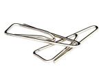 Hot Factory Sales100pcs/Box Triangular Shaped Nickel Metal Paper Clips