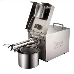 China Coconut Expeller Cold Press Oil Machine For Home FR-501 304 Stainless Steel factory