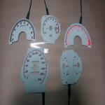 high bright custom glow gauge\el gauge\car dashboard