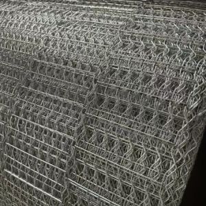 2.6MM Welded Galvanized Pipeline Coating Mesh Reinforced CWC Mesh In Rolls