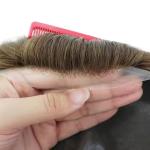 Cuticle Remy Hair Topper Full Injected Poly skin Best Quality Hair Top Piece