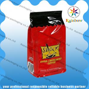 China Custom PE / AL / PET Stand Up Plastic Coffee / Tea Bags With Full Printing on sale