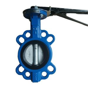China cast iron 3'' PN16 butterfly valve with pin factory
