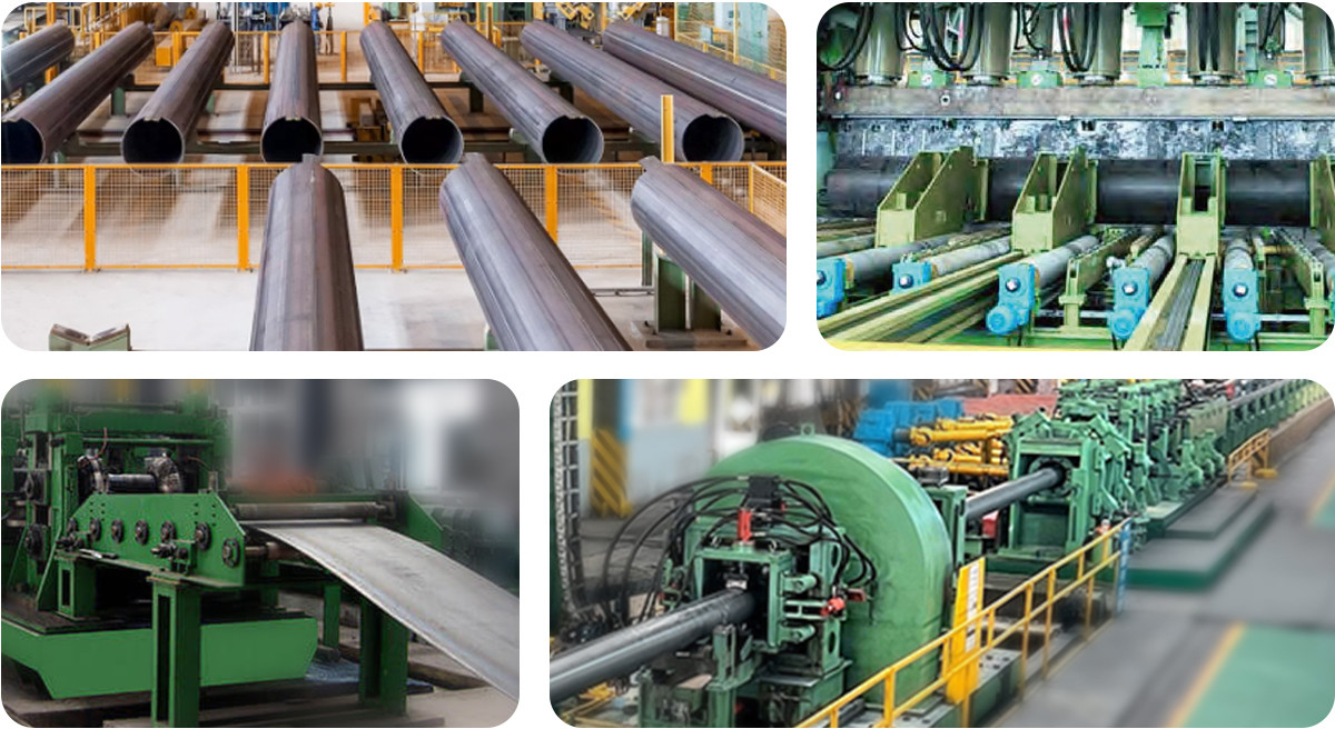 120m/Min Spiral Weld Pipe Mill Automated Straight Seam Welded Pipe Mill