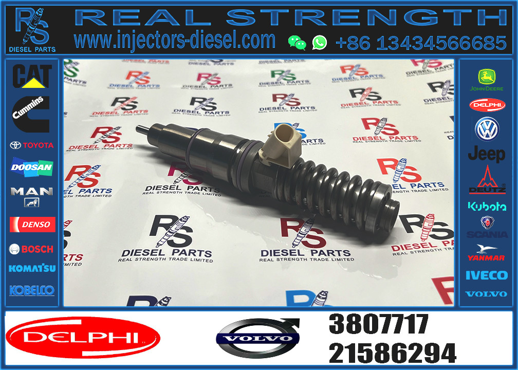 Common Rail Injector 03807717 3807717 For Volvo Penta D12 Auto Parts Injector Nozzle 03807717 3807717 BEBE4C11001