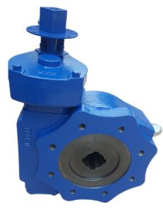 China Partial - Turn Butterfly Valve Gearbox Cast Steel LCB Casing For Water Plants factory
