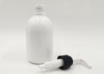 500ml White Color Boston Round Bottle PET Packaging For Hand Sanitizers