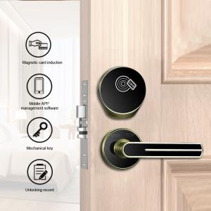 China Hotel Apartment Rent Room Smart Security Door Lock RFID Card Intelligent Lock factory