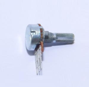 China 16mm rotary potentiometer with metal shaft, guitar potentiometer, carbon potentiometer, trimmer potentiometer factory