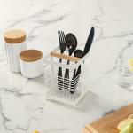 Convenient Kitchen Utensil Holder For Home And Restaurant Organization