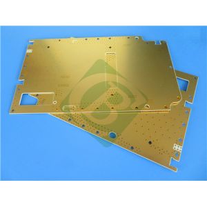 China RO3210 high frequency 2-Layer circuit board built on 30mil Core Laminate with ENIG Finish using in Power backplanes on sale China RO3210 high frequency 2-Layer circuit board built on 30mil Core Laminate with ENIG Finish using in Power backplanes on sale