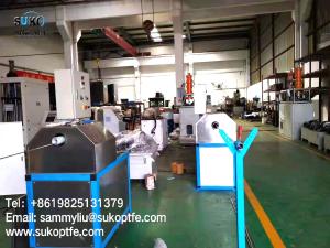 China Laboratory PTFE Plastic Corrugated Pipe Machine Manufacturers factory