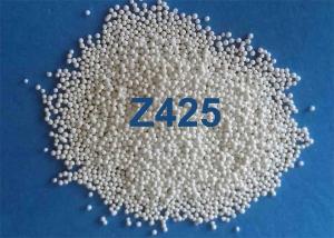 China Shot Peening Abrasive Shot Blasting Zirconia Beads Z850 Z600 For Steel Forgings factory