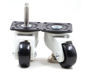 China Nylon 800kg Light Duty Casters 55mm Swivel Impact Resistance factory