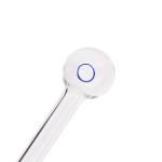 Round Head Clear Inhale Borosilicate Glass Smoke Tube